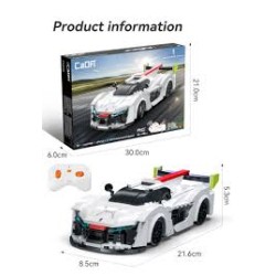 Cada - C51090W - Pininfarina H2 Speed RC 2.4 GHz 1:20 296 pz. Cada - C51090W - Pininfarina H2 Speed RC 2.4 GHz 1:20 296 pz.